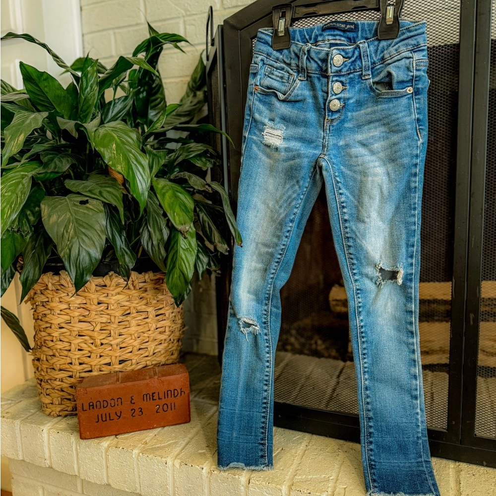 Imperial Star Distressed Denim Jeans